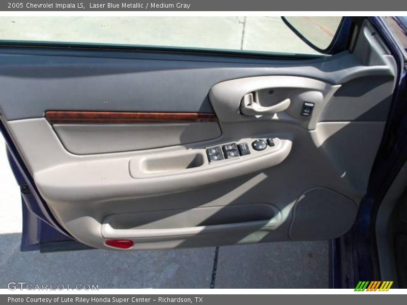 Laser Blue Metallic / Medium Gray 2005 Chevrolet Impala LS