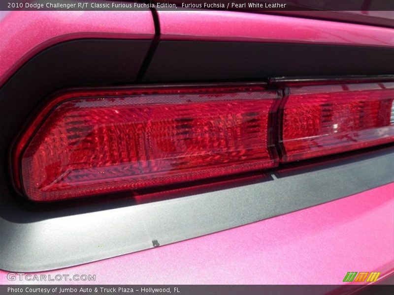 Furious Fuchsia / Pearl White Leather 2010 Dodge Challenger R/T Classic Furious Fuchsia Edition