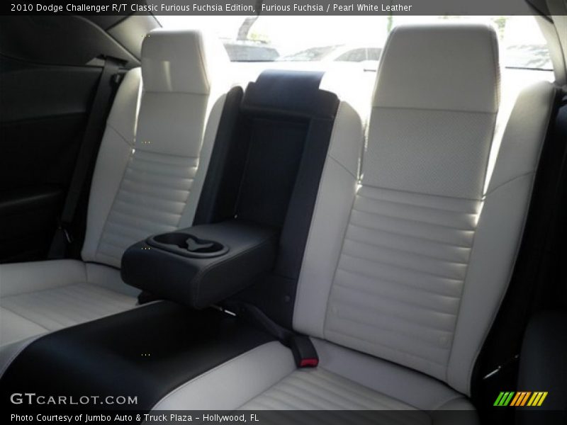 Furious Fuchsia / Pearl White Leather 2010 Dodge Challenger R/T Classic Furious Fuchsia Edition