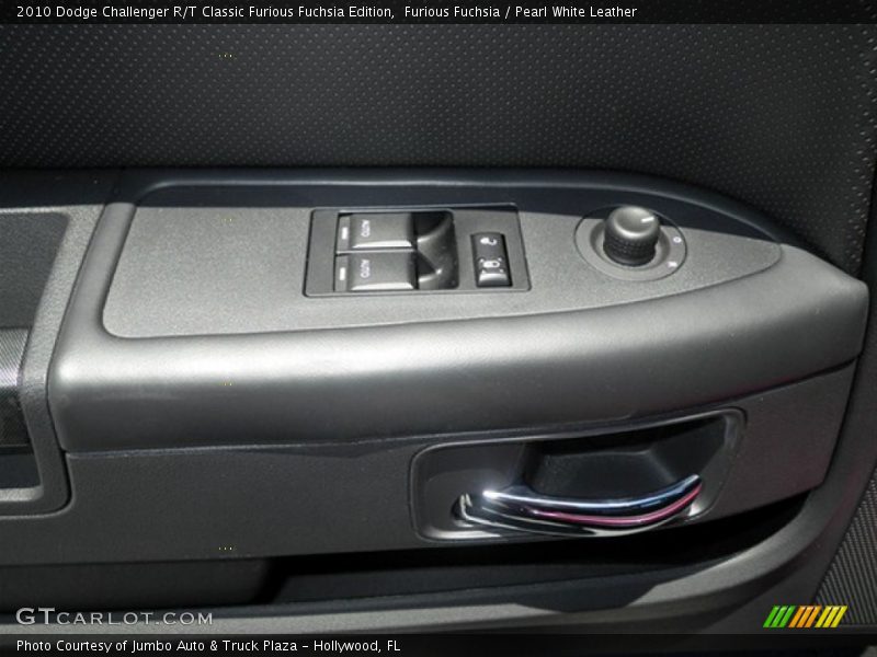 Furious Fuchsia / Pearl White Leather 2010 Dodge Challenger R/T Classic Furious Fuchsia Edition