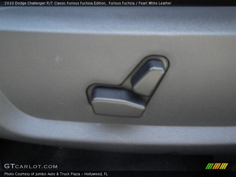 Furious Fuchsia / Pearl White Leather 2010 Dodge Challenger R/T Classic Furious Fuchsia Edition