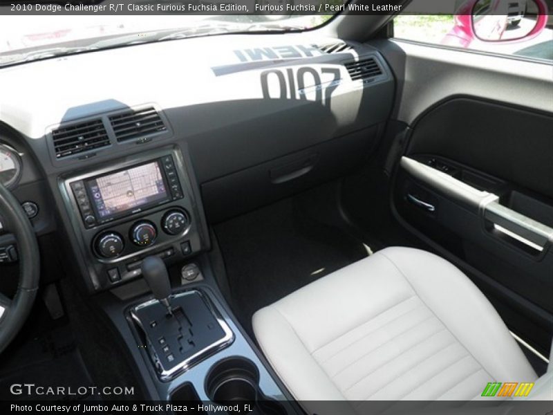 Furious Fuchsia / Pearl White Leather 2010 Dodge Challenger R/T Classic Furious Fuchsia Edition