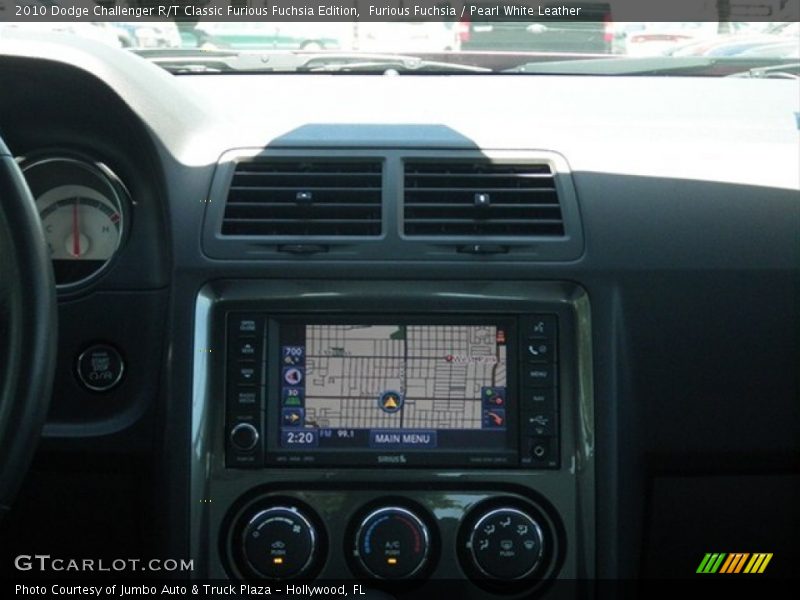 Furious Fuchsia / Pearl White Leather 2010 Dodge Challenger R/T Classic Furious Fuchsia Edition