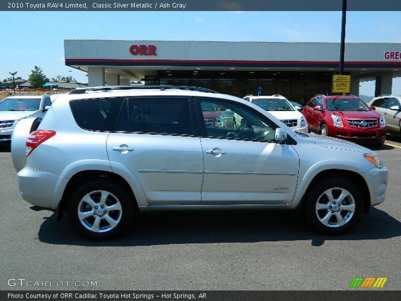 Classic Silver Metallic / Ash Gray 2010 Toyota RAV4 Limited