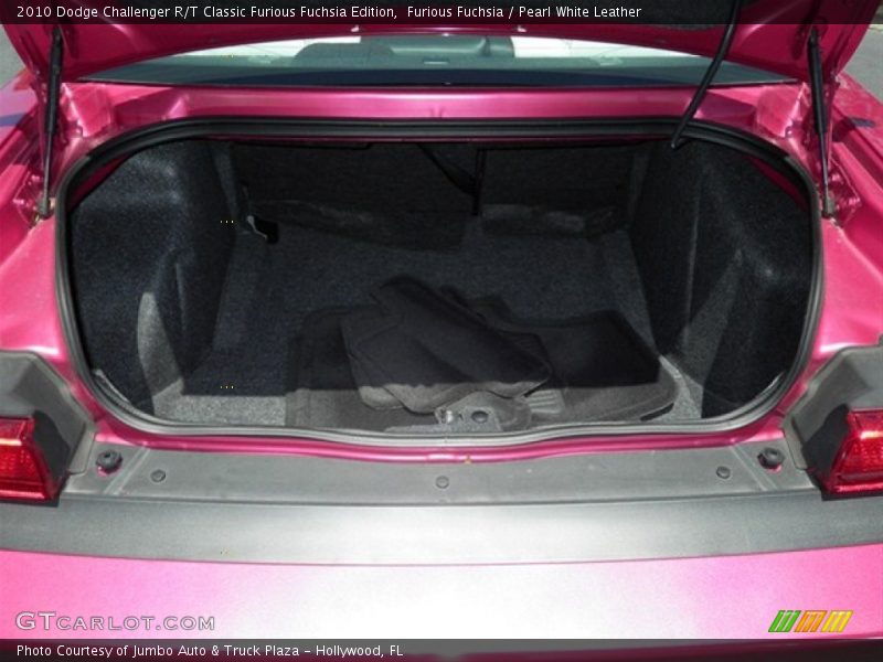  2010 Challenger R/T Classic Furious Fuchsia Edition Trunk