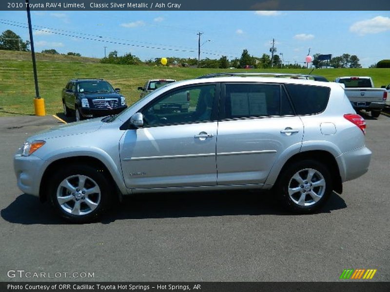 Classic Silver Metallic / Ash Gray 2010 Toyota RAV4 Limited