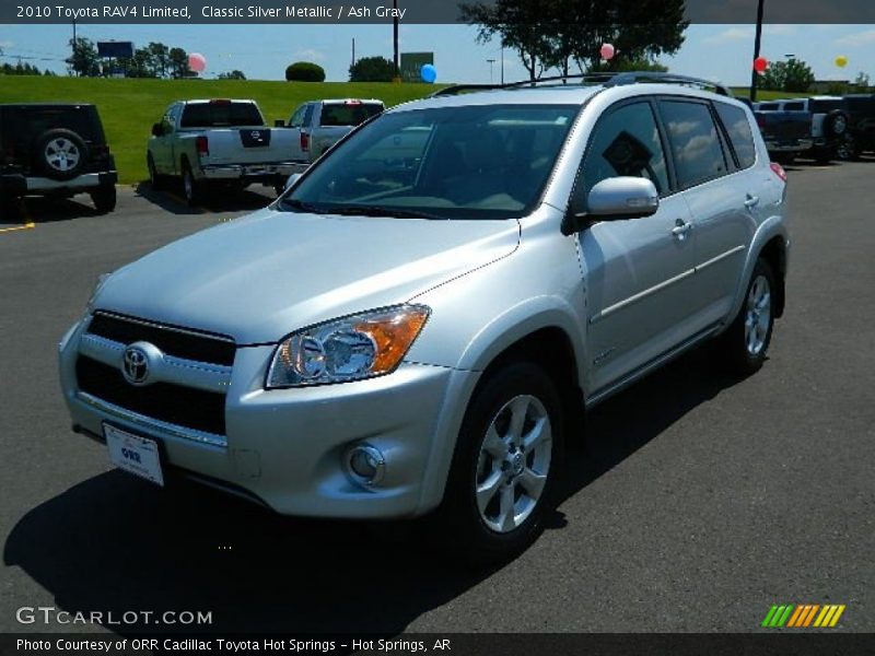 Classic Silver Metallic / Ash Gray 2010 Toyota RAV4 Limited