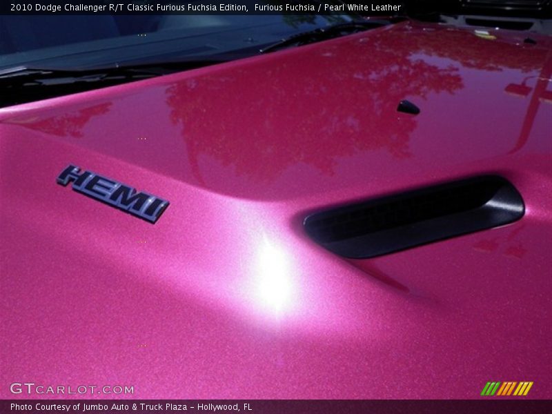  2010 Challenger R/T Classic Furious Fuchsia Edition Logo