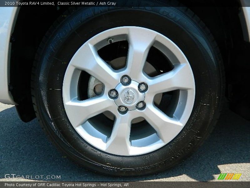 Classic Silver Metallic / Ash Gray 2010 Toyota RAV4 Limited
