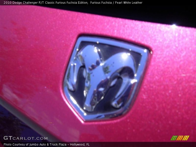  2010 Challenger R/T Classic Furious Fuchsia Edition Logo