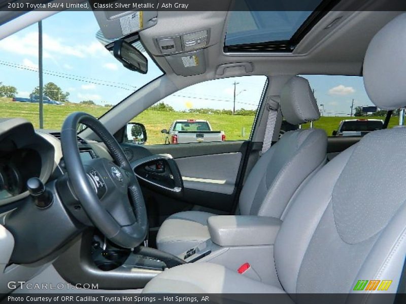 Classic Silver Metallic / Ash Gray 2010 Toyota RAV4 Limited