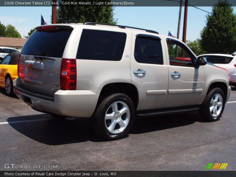 Gold Mist Metallic / Light Cashmere/Ebony 2008 Chevrolet Tahoe LTZ 4x4