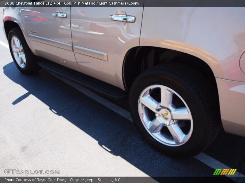 Gold Mist Metallic / Light Cashmere/Ebony 2008 Chevrolet Tahoe LTZ 4x4