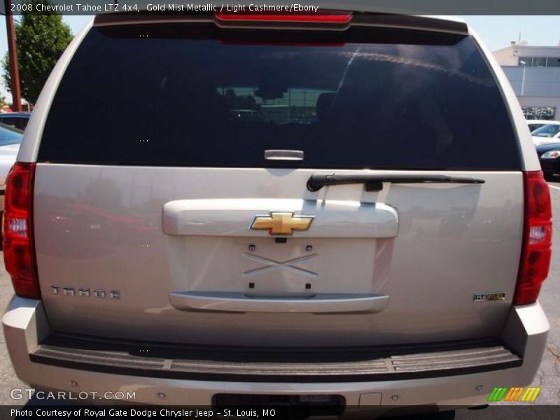 Gold Mist Metallic / Light Cashmere/Ebony 2008 Chevrolet Tahoe LTZ 4x4