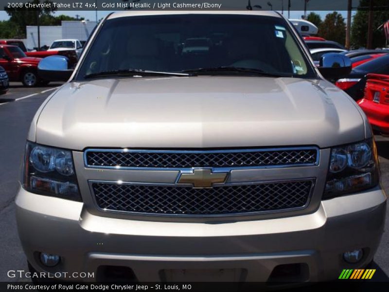 Gold Mist Metallic / Light Cashmere/Ebony 2008 Chevrolet Tahoe LTZ 4x4