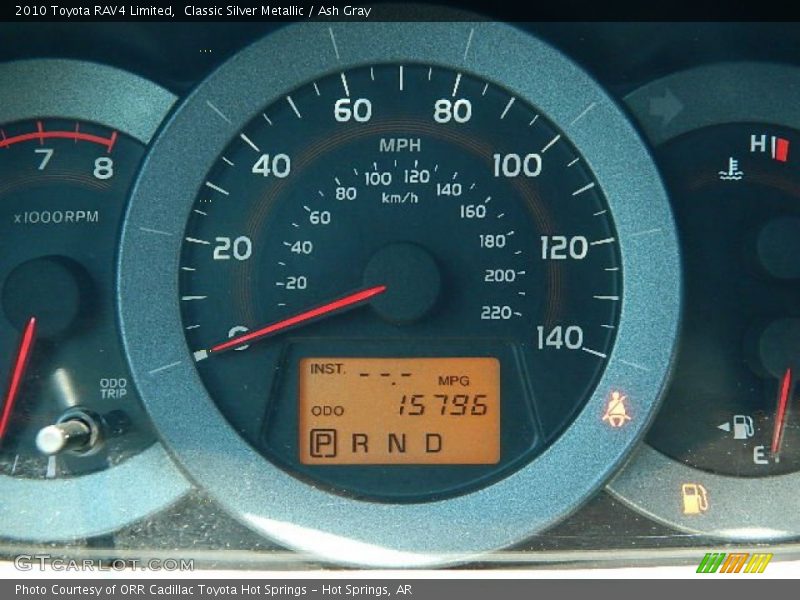 Classic Silver Metallic / Ash Gray 2010 Toyota RAV4 Limited