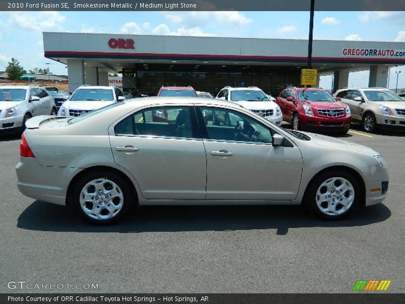 Smokestone Metallic / Medium Light Stone 2010 Ford Fusion SE