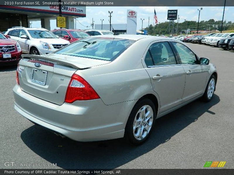 Smokestone Metallic / Medium Light Stone 2010 Ford Fusion SE