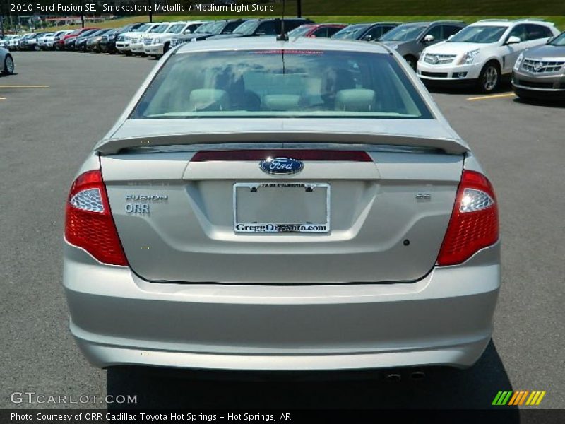 Smokestone Metallic / Medium Light Stone 2010 Ford Fusion SE