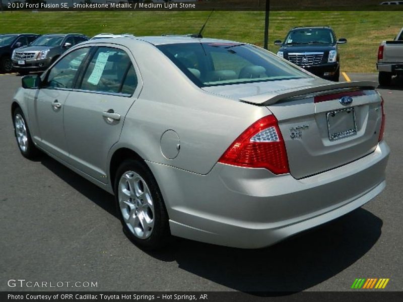 Smokestone Metallic / Medium Light Stone 2010 Ford Fusion SE