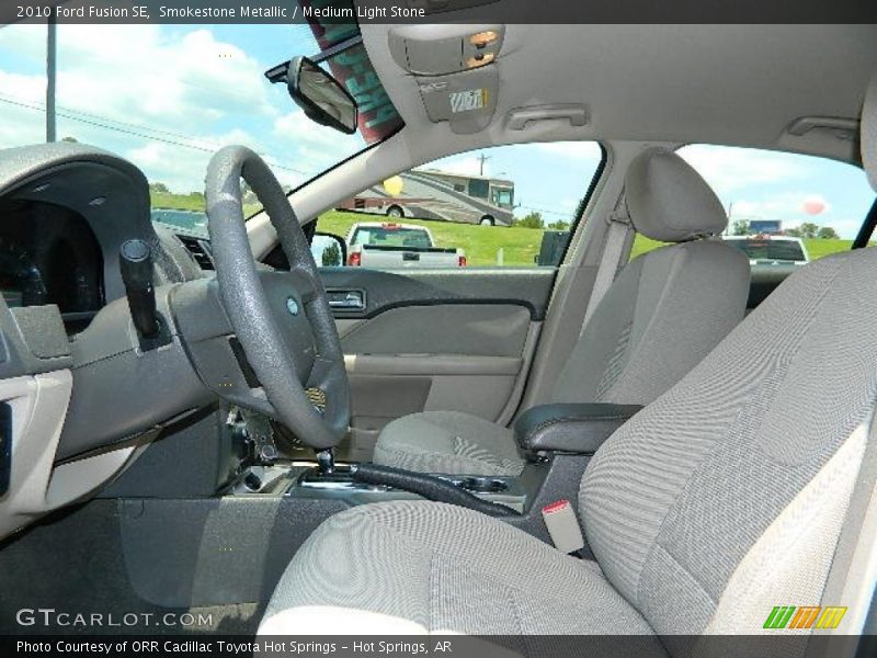 Smokestone Metallic / Medium Light Stone 2010 Ford Fusion SE