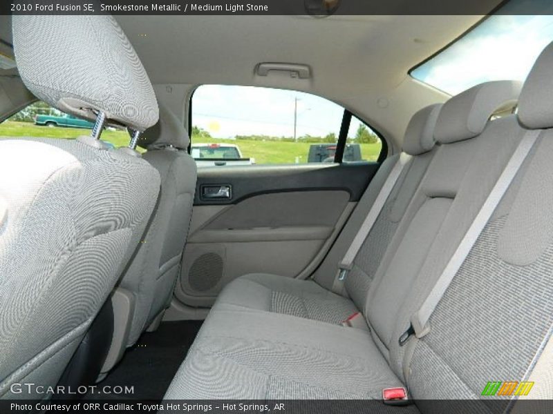 Smokestone Metallic / Medium Light Stone 2010 Ford Fusion SE
