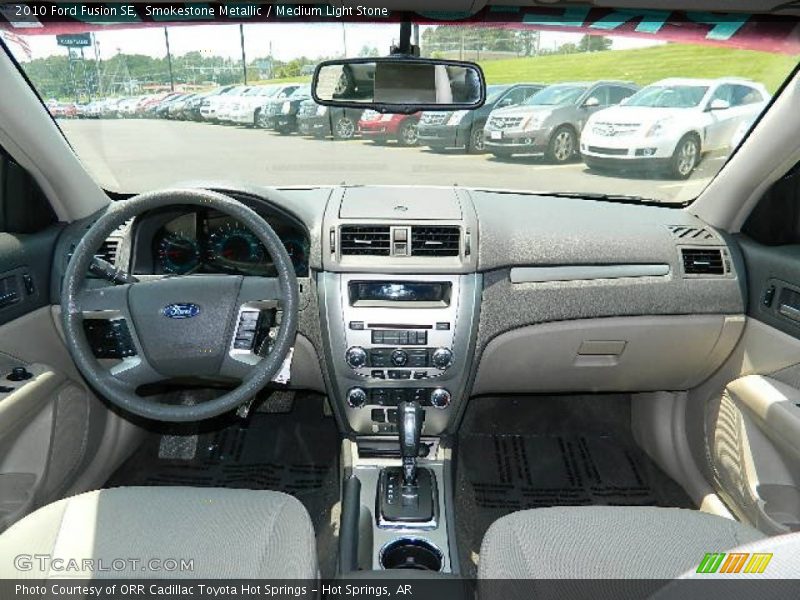Smokestone Metallic / Medium Light Stone 2010 Ford Fusion SE