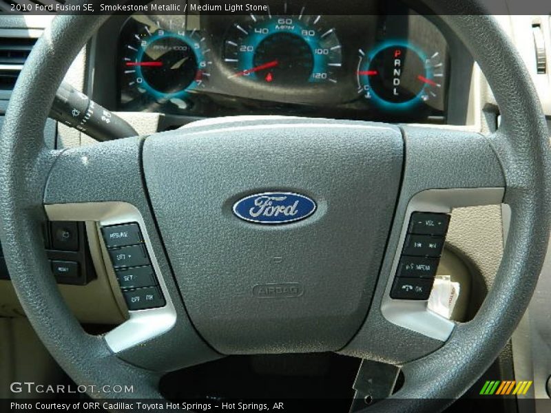 Smokestone Metallic / Medium Light Stone 2010 Ford Fusion SE