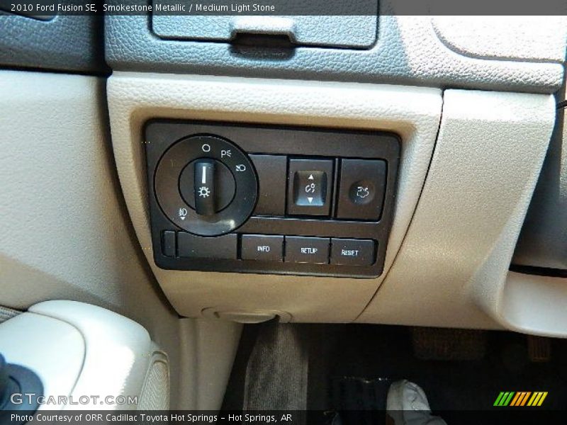Smokestone Metallic / Medium Light Stone 2010 Ford Fusion SE
