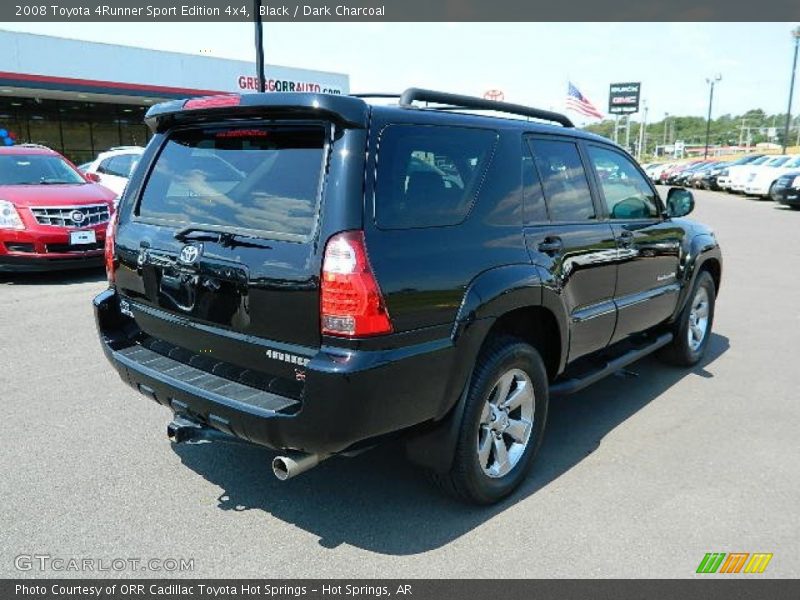 Black / Dark Charcoal 2008 Toyota 4Runner Sport Edition 4x4