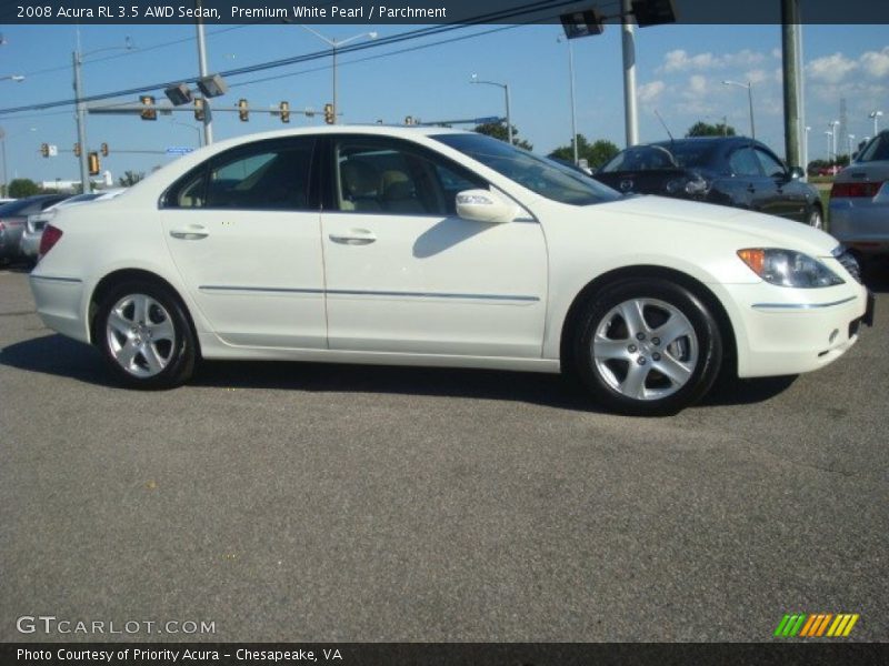  2008 RL 3.5 AWD Sedan Premium White Pearl