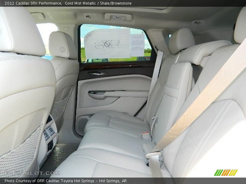 Gold Mist Metallic / Shale/Brownstone 2012 Cadillac SRX Performance