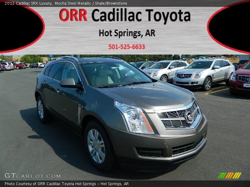 Mocha Steel Metallic / Shale/Brownstone 2012 Cadillac SRX Luxury