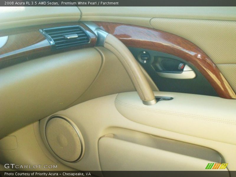 Premium White Pearl / Parchment 2008 Acura RL 3.5 AWD Sedan