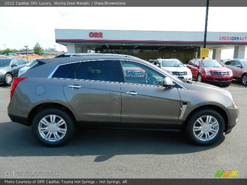 Mocha Steel Metallic / Shale/Brownstone 2012 Cadillac SRX Luxury