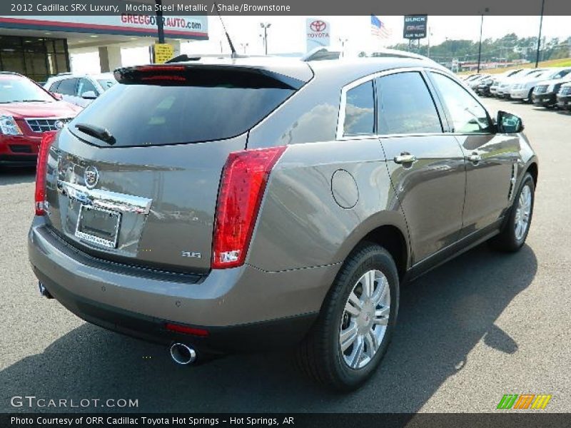 Mocha Steel Metallic / Shale/Brownstone 2012 Cadillac SRX Luxury