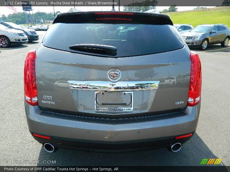 Mocha Steel Metallic / Shale/Brownstone 2012 Cadillac SRX Luxury
