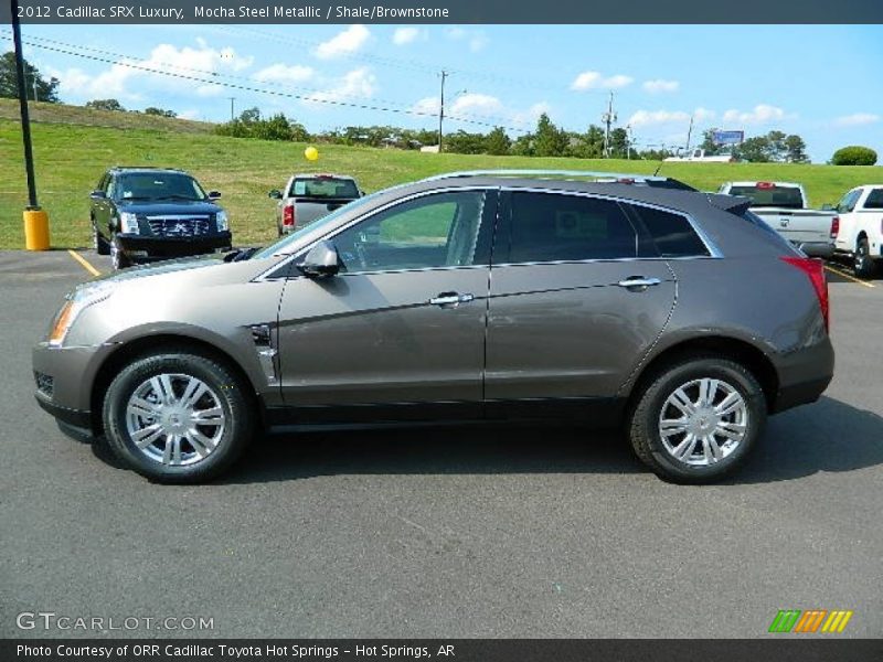 Mocha Steel Metallic / Shale/Brownstone 2012 Cadillac SRX Luxury