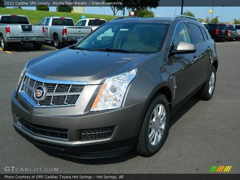 Mocha Steel Metallic / Shale/Brownstone 2012 Cadillac SRX Luxury