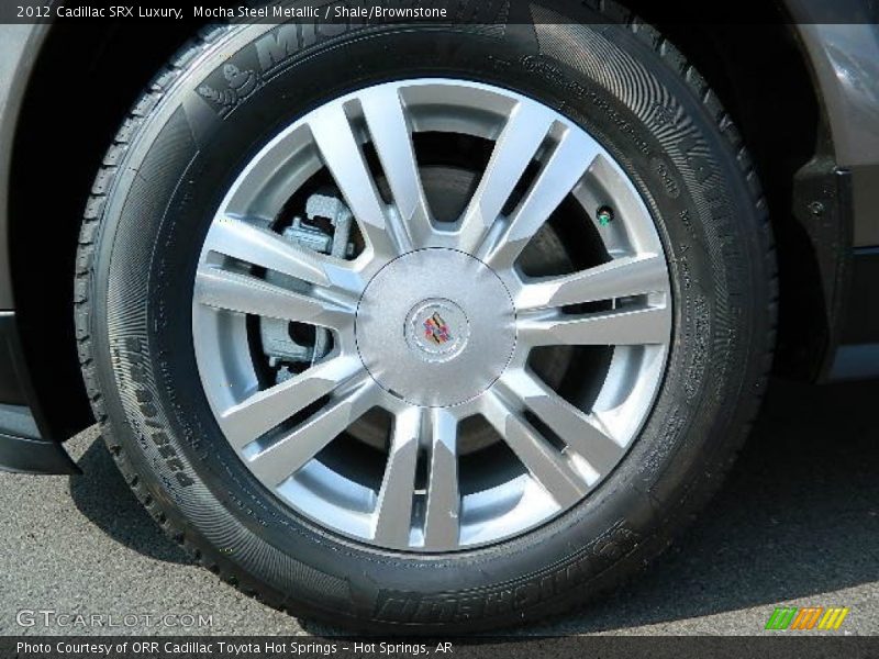 Mocha Steel Metallic / Shale/Brownstone 2012 Cadillac SRX Luxury