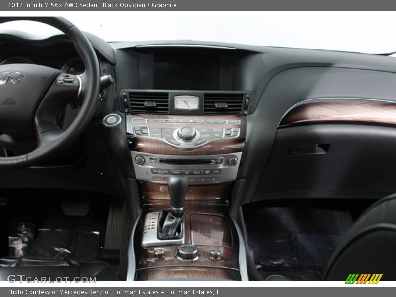 Black Obsidian / Graphite 2012 Infiniti M 56x AWD Sedan