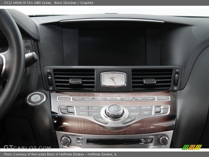 Controls of 2012 M 56x AWD Sedan