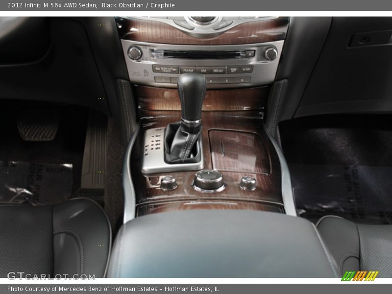 Black Obsidian / Graphite 2012 Infiniti M 56x AWD Sedan