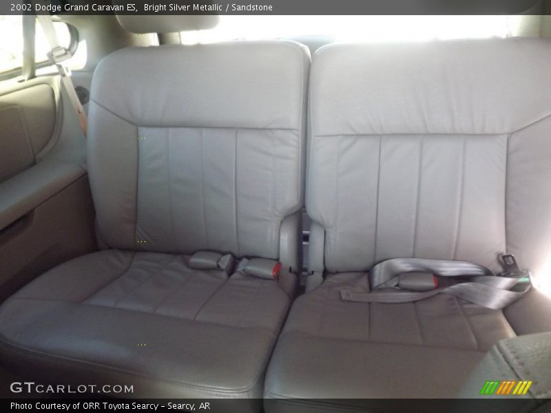Bright Silver Metallic / Sandstone 2002 Dodge Grand Caravan ES