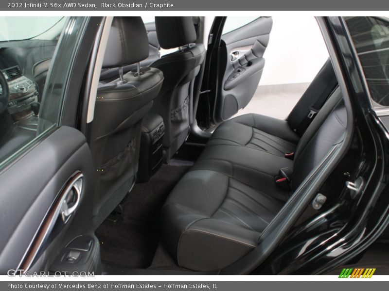  2012 M 56x AWD Sedan Graphite Interior