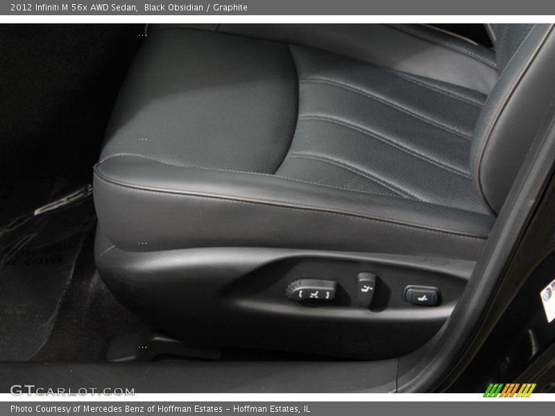 Black Obsidian / Graphite 2012 Infiniti M 56x AWD Sedan
