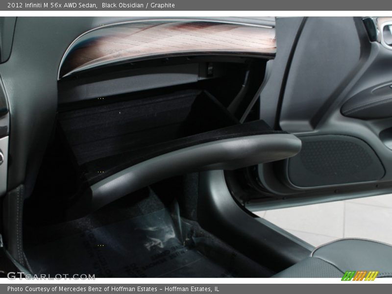 Black Obsidian / Graphite 2012 Infiniti M 56x AWD Sedan