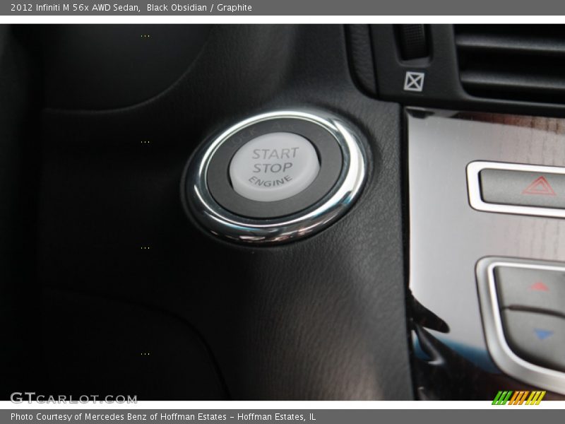 Black Obsidian / Graphite 2012 Infiniti M 56x AWD Sedan