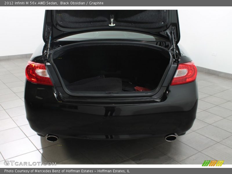 Black Obsidian / Graphite 2012 Infiniti M 56x AWD Sedan