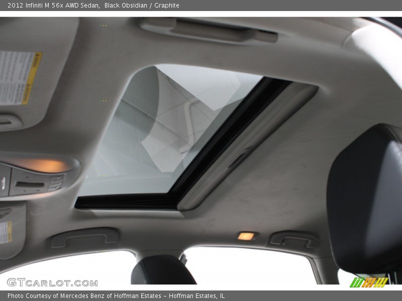 Sunroof of 2012 M 56x AWD Sedan